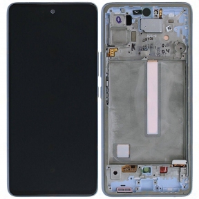 Дисплей Samsung A536 з сенсором,чорний,Оригінал,GH82-28024C