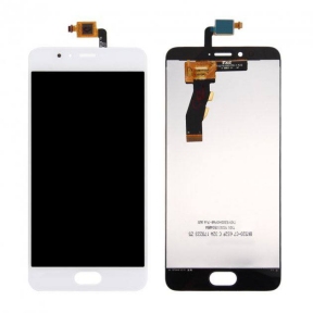 Дисплей Meizu M5S з сенсорним склом,білий