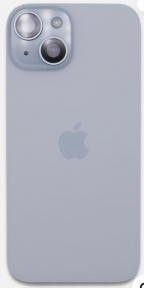Задня кришка корпусу iPhone 15  з склом камери,рожева