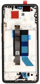 Дисплей Xiaomi Redmi Note 14 Pro 5G з сенсорним склом,з рамкою,чорний Сервісний оригінал