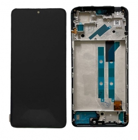 Дисплей Xiaomi Redmi Note 11 Pro 5G з сенсорним склом,з рамкою,чорний, Сервісний оригінал