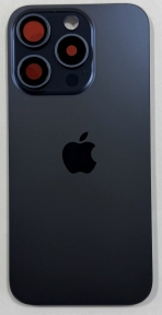 Задня кришка корпусу iPhone 15 Pro з склом камери, синій