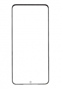 Скло дисплея Samsung S21 чорний