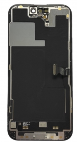 Дисплей iPhone 14 Pro  з сенсорним склом, чорний Hard GX