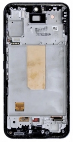 Дисплей Samsung A546 з сенсорним склом, в рамці,OLED,чорний