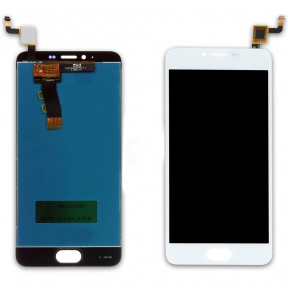 Дисплей Meizu M5 з сенсорним склом,білий