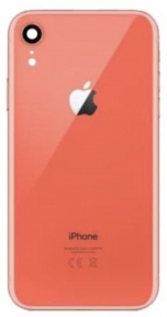 Задня кришка корпусу iPhone XR кораловий