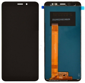 Дисплей Meizu M6s з сенсорним склом,чорний