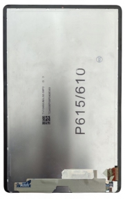 Дисплей Samsung P610 з сенсорним склом, без рамки, чорний