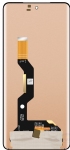 Дисплеї Motorola Edge 60 з сенсорним склом,без рамки,чорний
