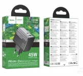 Мережевий зарядний пристрій Hoco CS74A PD45W+QC3.0