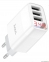 Мережевий зарядний пристрій Hoco C93A  3USB / 3.4A / LCD White