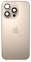Задня кришка корпусу iPhone 16 Pro з склом камери, золото