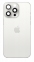 Задня кришка корпусу iPhone 15 Pro Max з склом камери, білий