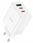 Мережевий зарядний пристрій Hoco C126A USB/ 2 Type-C PD 40W белое